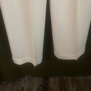 Women’s dress pants size 12 office attire cream color inside lining